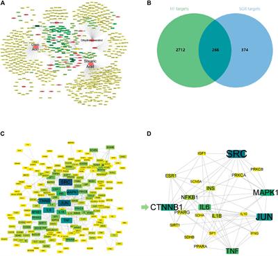 Mechanism and Protective Effect of Smilax glabra Roxb on the Treatment of Heart Failure via Network Pharmacology Analysis and Vitro Verification